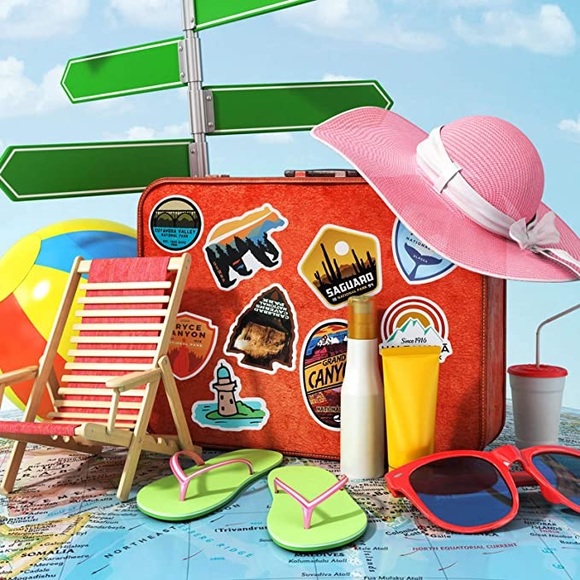 Nature camping stickers VSCO laptop hydro flask - Picture 14 of 16